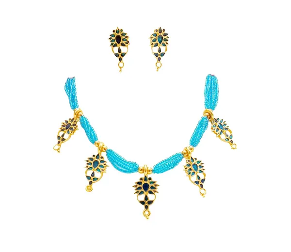 Assamese_Traditional_Gold_Plated_Blue_Colour_Jethiporta_Golpata_Choker_Necklace_For_Girls_And_Womens