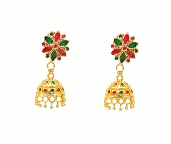 Assamese_Copper_Jhumka_Earring_For_Girls_&_Women