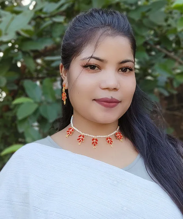 Assamese_Traditional_Gold_Plated_Red_Color_Choker_Golpatta_Necklace_For_Women_And_Girl