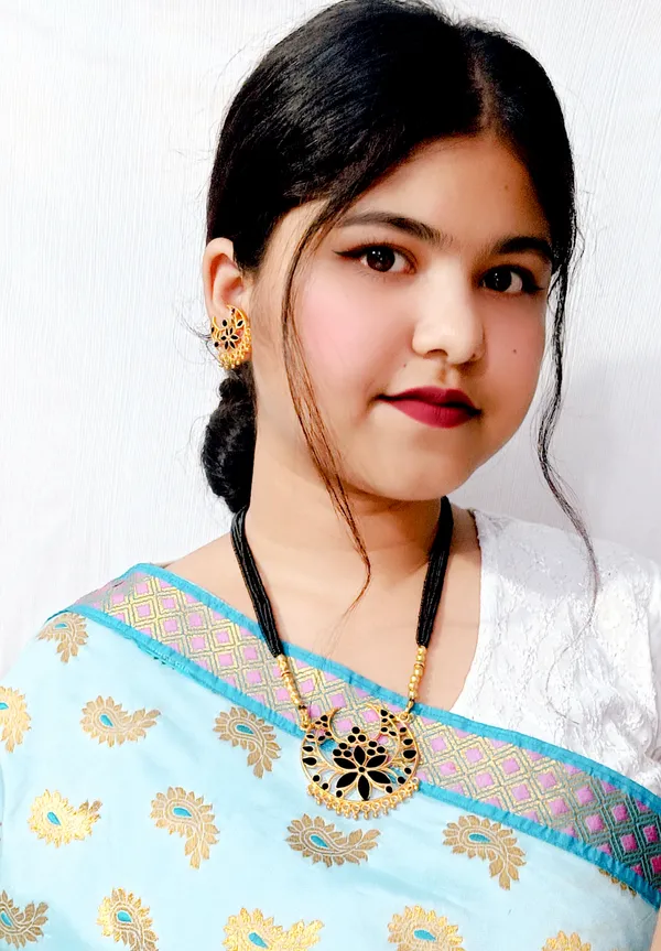 Assamese_Traditional_Black_Colour_Joonbiri_Jewellery_Set_For_Women