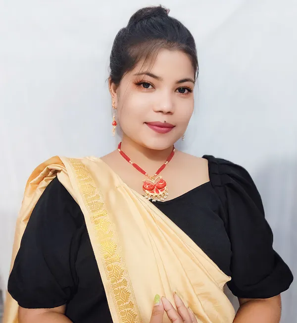 Assamese_Traditional_Gold_Plated_Red_Colour_Mayur_Design_Pendant_Tassel_Set_For_Women_And_Girl