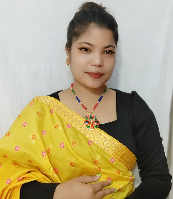 Assamese_Traditional_Gold_Plated_Multicolor_Lokapara_Tassel_Set_For_Women_&_Girl