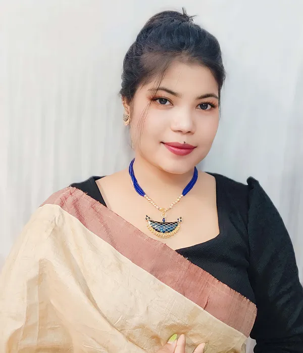Assamese_Traditional_Blue_Colour_Tassel_Jewellery_Set_For_Women_&_Girl
