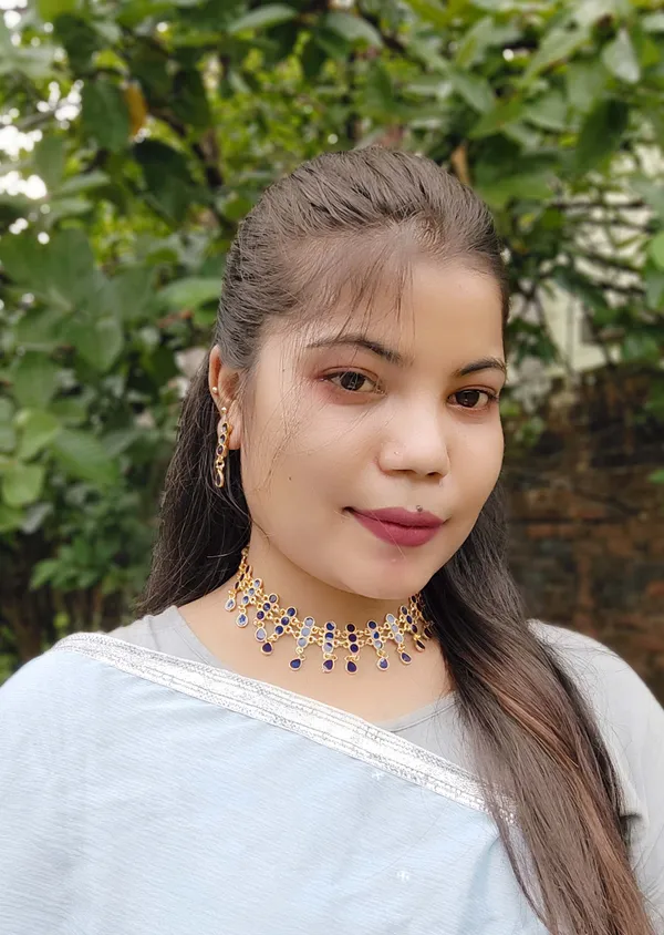 Assamese_Traditional_Gold_Plated_Blue_Color_Necklace_Set_For_Women_&_Girl