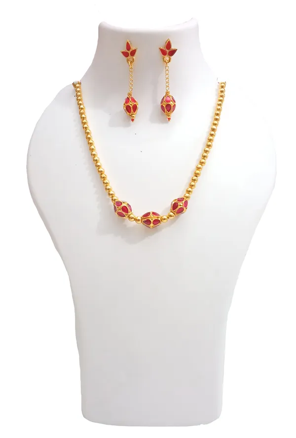 Assamese_Choker_Pendant_Necklace_Set_For_Women_And_Girls