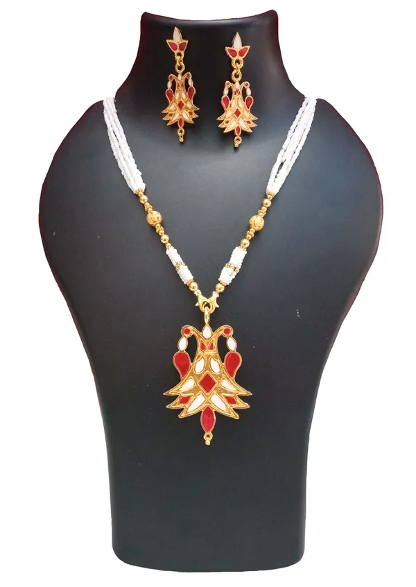 Assamese_Pendant_Necklace_For_Women_And_Necklace