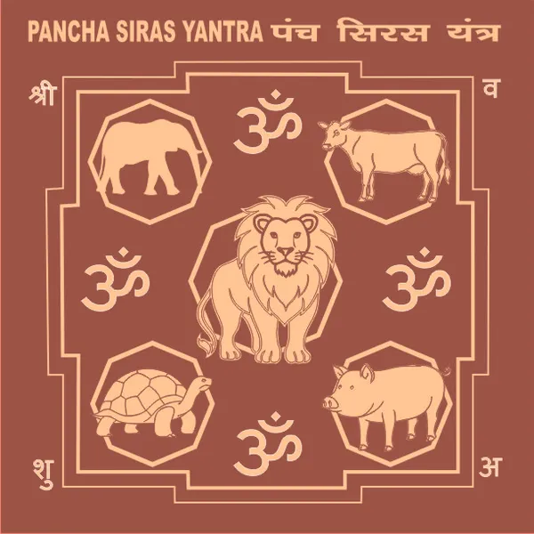 Aadhyathmik_Pancha_Siras_Sthapan_Yantra_Panchsiras_Copper_Yantr_Yanthiram_3inch_18grams_-_Y704