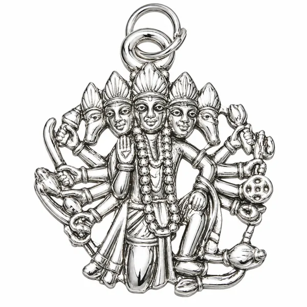 Aadhyathmik_Panchmukhi_Hanuman_Kavach_Panchamukha_Anjaneya_Kavacham_Pirikithanam_Poyi_Dhairyam_Vasthundhi_Pendant_White_Metal_Locket-S9058-132