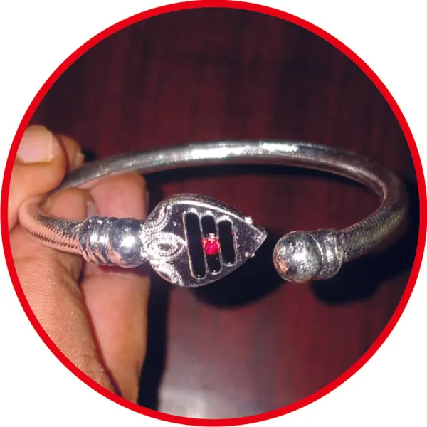 S9001-46_–_Aadhyathmik_Silver_Plated_Bracelet_for_Men_and_Women_Subrahmanya_Karthikeya_Murugan_Victory_Vel_Adjustable_Twistable_Hollow_Traditional_Vetri_Vel_Kada_Kankan_Kaapu_Light_Weight_Jewellery_11grams_+_Solid_Subrahmanya_Kada_1+1_Combo_Offer