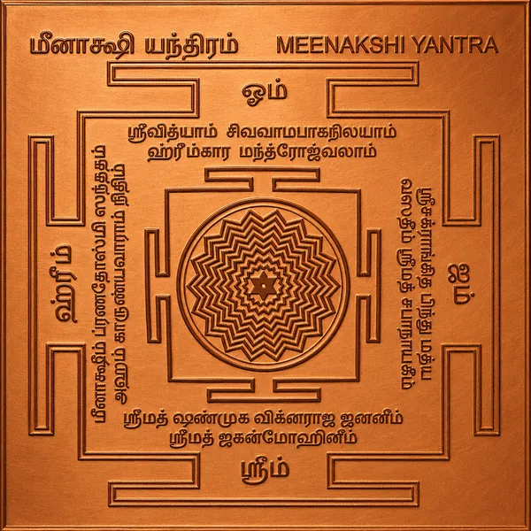 Y587_-_Aadhyathmik_Madurai_Meenakshi_Devi_Yantra_Copper_3inch_18grams