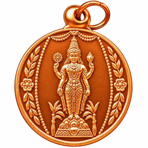 Prabhavasali_Satyanarayana_Swamy_Vratham_God_Vishnu_Copper_Pendant_Kavach-S830651-02