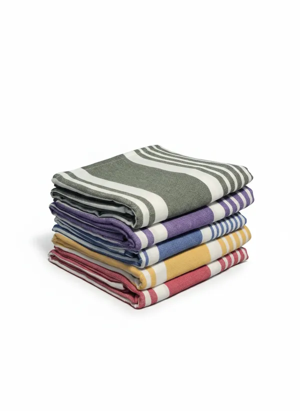 100%_Pure_Cotton_Bath_Towel_|_Pack_of_5_|_Quick_Washable_Light_Weight_&_Quick_Absorption_|_300_GSM