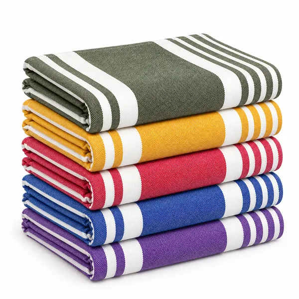 100%_Pure_Cotton_Bath_Towel_|_Pack_of_5_|_Quick_Washable_Light_Weight_&_Quick_Absorption_|_300_GSM