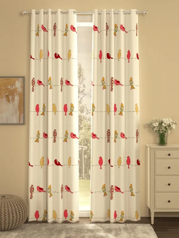 White_Printed_Cotton_Door_Curtains_(Pack_of_2)