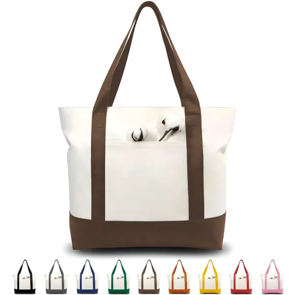 Tote_Bags_For_Women_Girls_Canvas_Handbag_Zipper_Large_Capacity_Fashion_Bag_for_College_/_Office