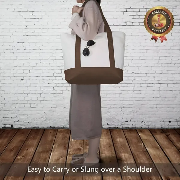 Tote_Bags_For_Women_Girls_Canvas_Handbag_Zipper_Large_Capacity_Fashion_Bag_for_College_/_Office