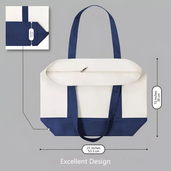 Tote_Bags_For_Women_Girls_Canvas_Handbag_Zipper_Large_Capacity_Fashion_Bag_for_College_/_Office