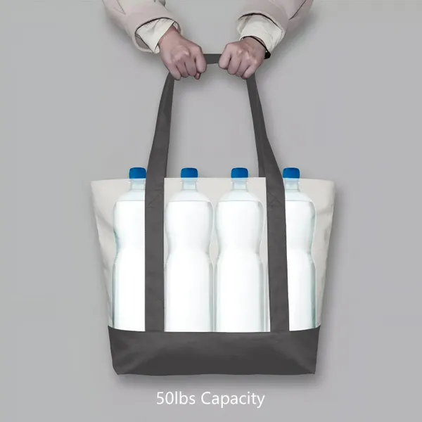 Tote_Bags_For_Women_Girls_Canvas_Handbag_Zipper_Large_Capacity_Fashion_Bag_for_College_/_Office