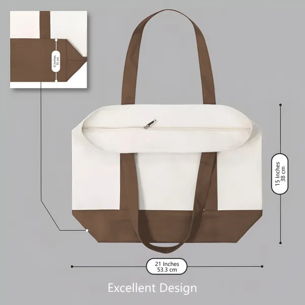 Tote_Bags_For_Women_Girls_Canvas_Handbag_Zipper_Large_Capacity_Fashion_Bag_for_College_/_Office