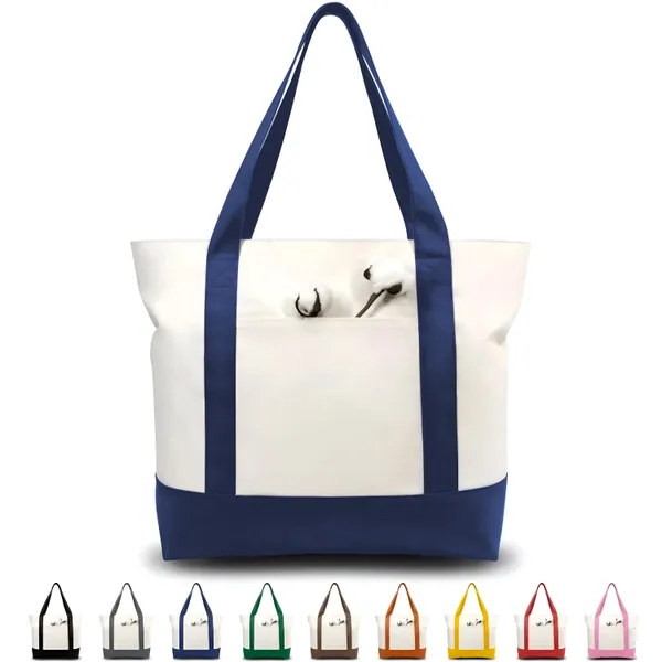 Tote_Bags_For_Women_Girls_Canvas_Handbag_Zipper_Large_Capacity_Fashion_Bag_for_College_/_Office