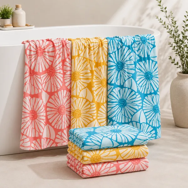 Yaanthiv's_Premium_Printed_Cotton_Bath_Towels_-_EcoLuxury_Range_of_Towels,_300_GSM,_78_CM_X_154_CM,_Washable_and_Quick_Dry_Towels,_Light_Weight,_Fast_Absorbing,_Rich_Elegant_Design_(Pack_of_3,_