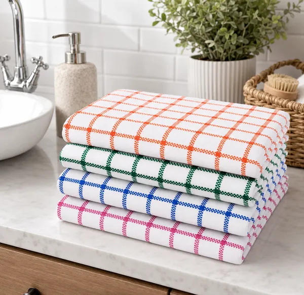 100%_Pure_Cotton_Bath_Towel__|_Pack_of_4__|_Quick_Washable_Light_Weight_&_Quick_Absorption_|_300_GSM