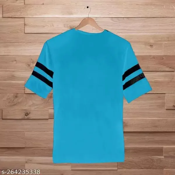 Ramagreen_Round_Neck_Cotton_Blend_Stylish_Fashionable_T-Shirt_For_Men
