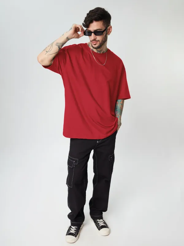 FARBOT__Men_Round_Neck_Oversize_T-Shirt