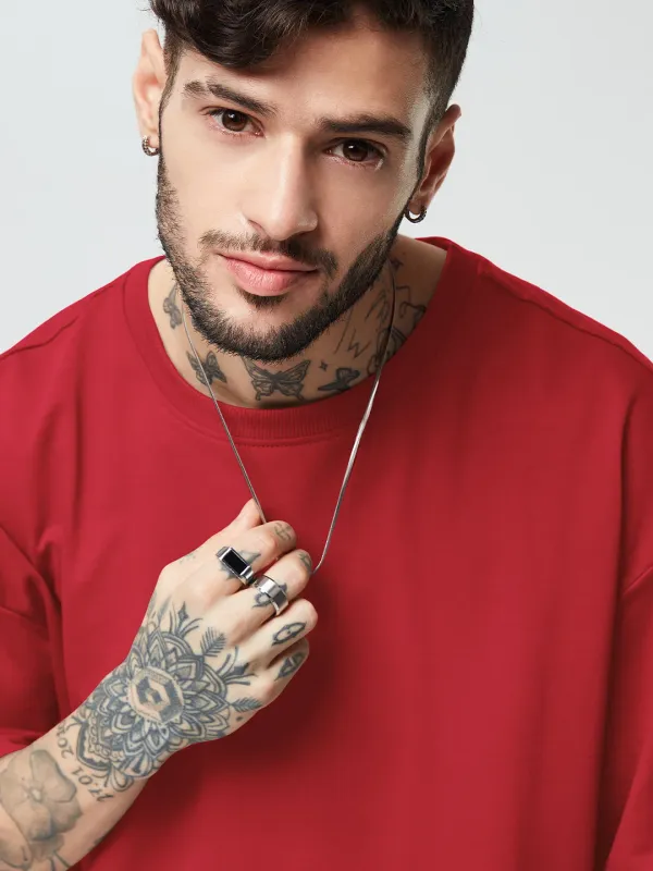 FARBOT__Men_Round_Neck_Oversize_T-Shirt