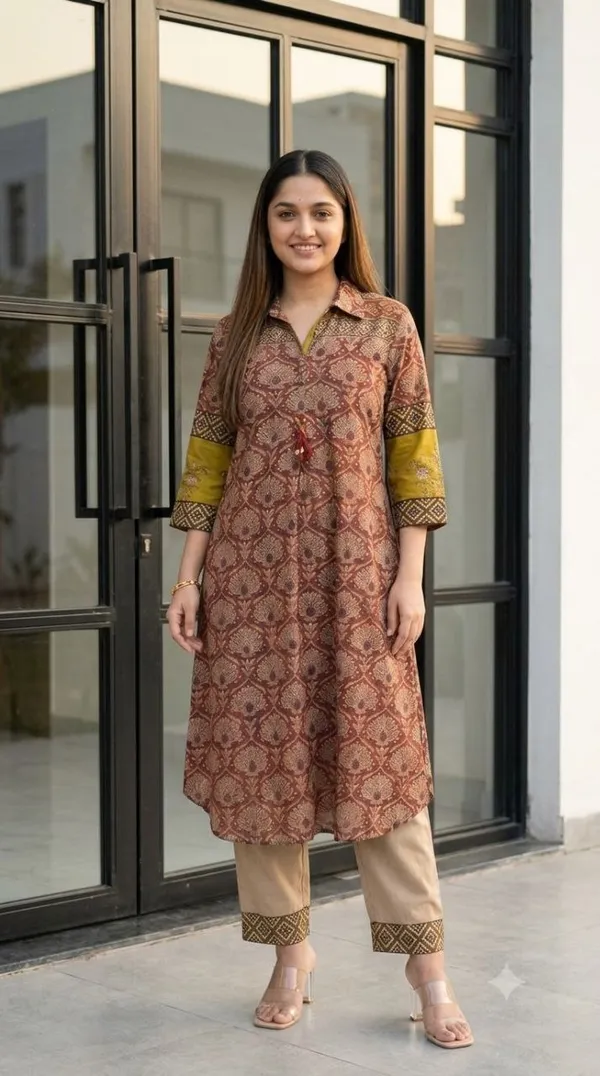 Rustic_Bloom_Chanderi_Kurta_Set