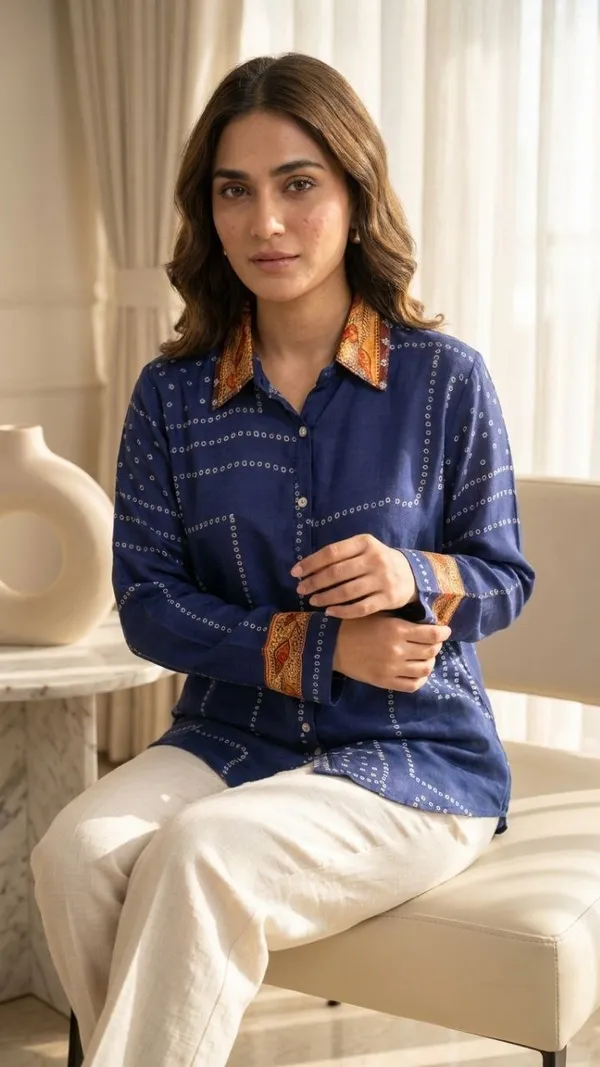 Regal_Plum_Peacock_Crepe_Shirt