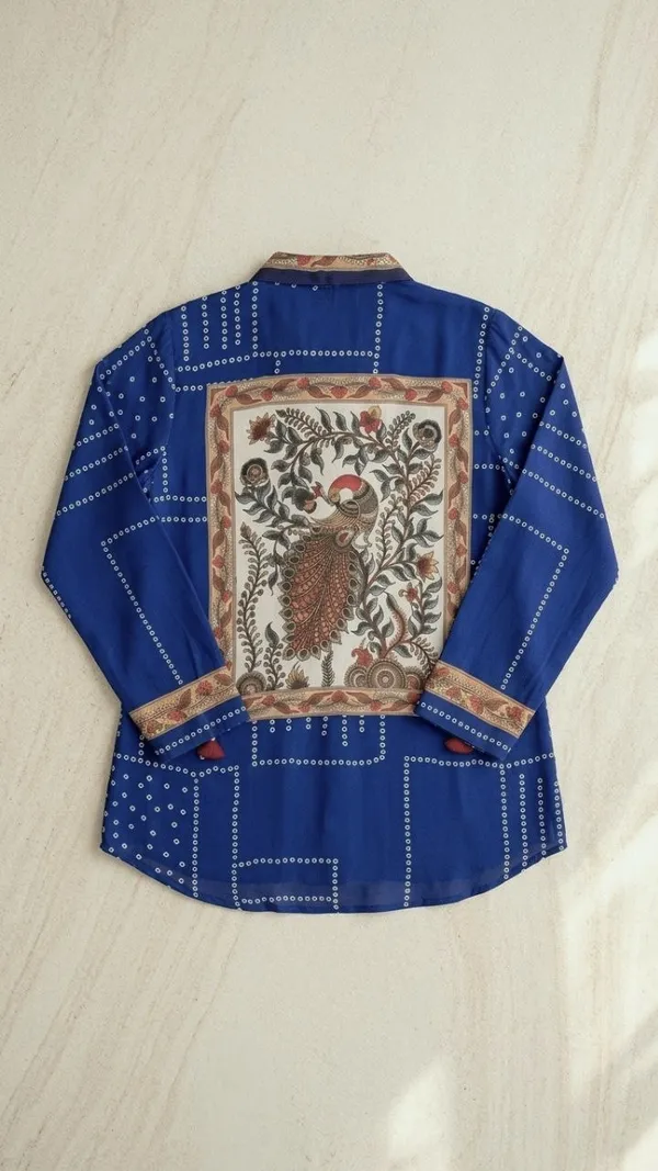 Regal_Plum_Peacock_Crepe_Shirt