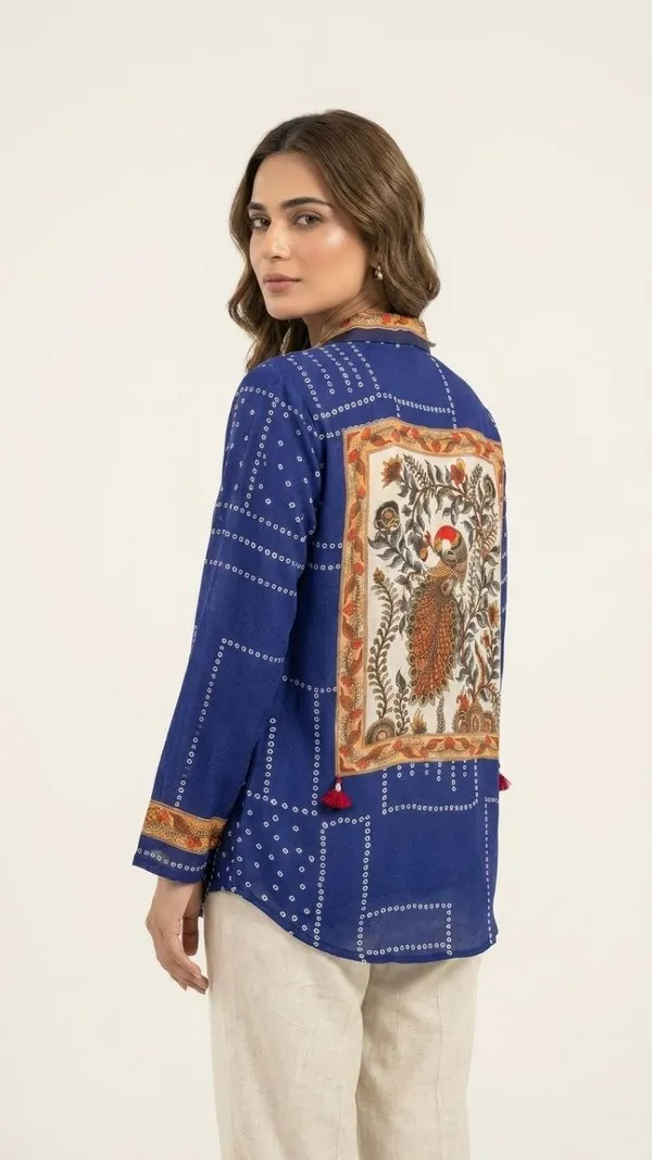 Regal_Plum_Peacock_Crepe_Shirt