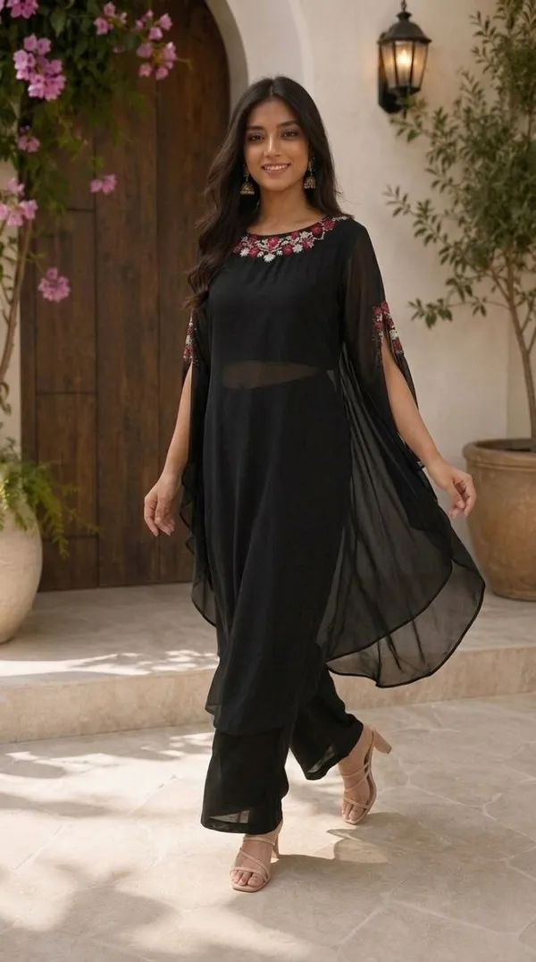 Black_Embroidered_Kaftan_Set