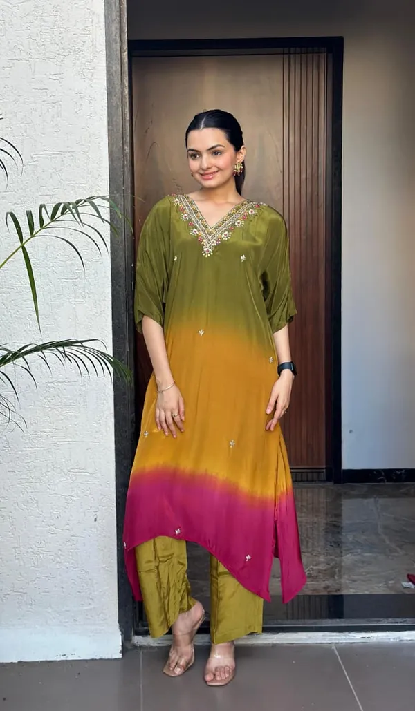 3_Shaded_Kaftan_Set