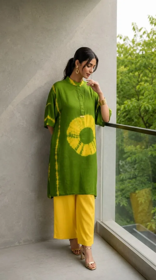 Bandhani_Sunburst_Crepe_Set