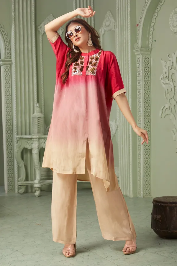 Dusty_Rose_Kaftan_set
