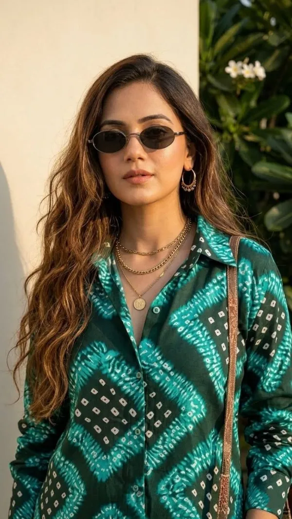 Emerald_Breeze_Bandhani_Shirt