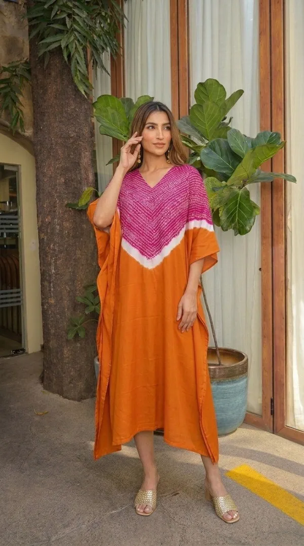 Sunset_Fuchsia_Modal_Shibori_Kaftan_
