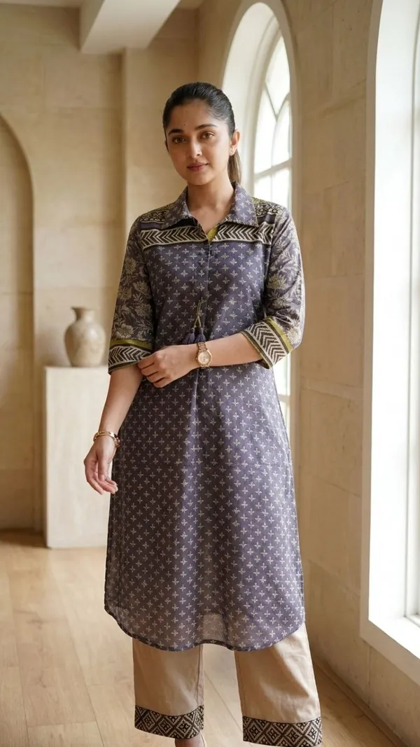 Lavender_Loom_Chanderi_Kurta_Set