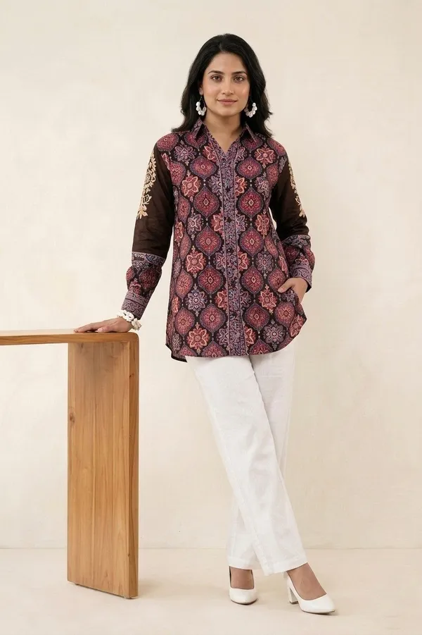 Midnight_Ajrakh_Mosaic_Shirt