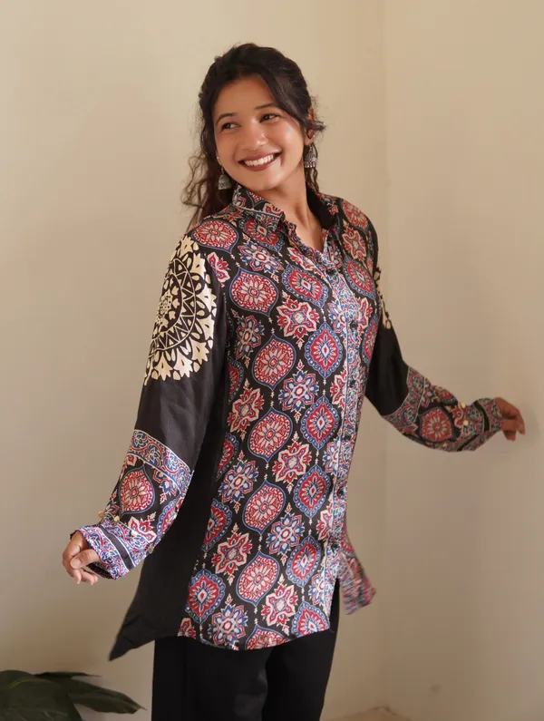Midnight_Ajrakh_Mosaic_Shirt