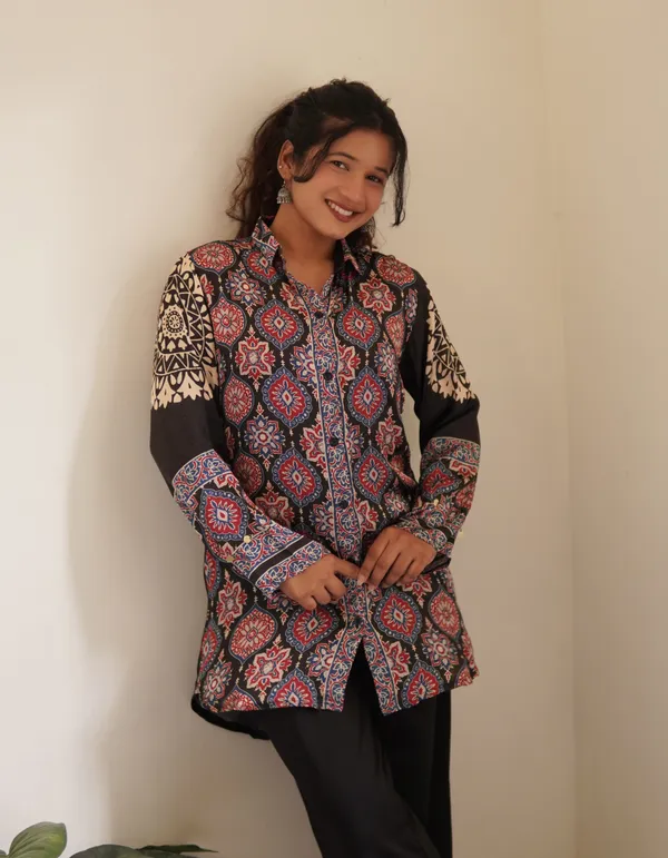 Midnight_Ajrakh_Mosaic_Shirt
