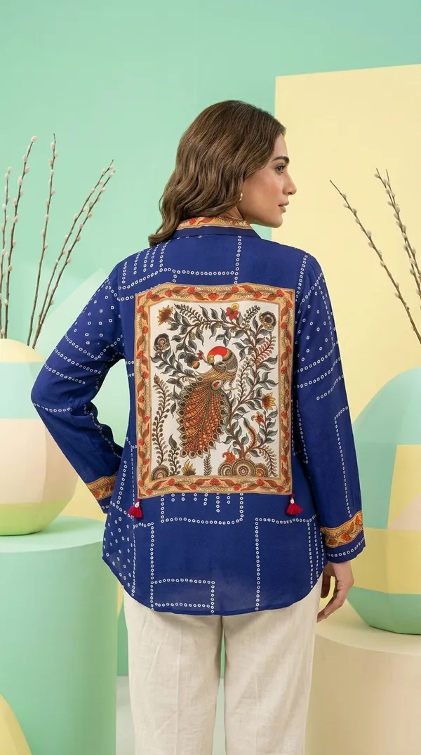 Regal_Plum_Peacock_Crepe_Shirt