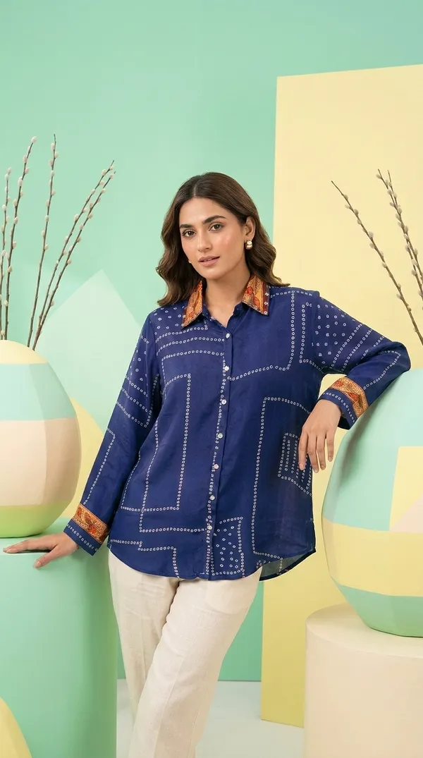 Regal_Plum_Peacock_Crepe_Shirt