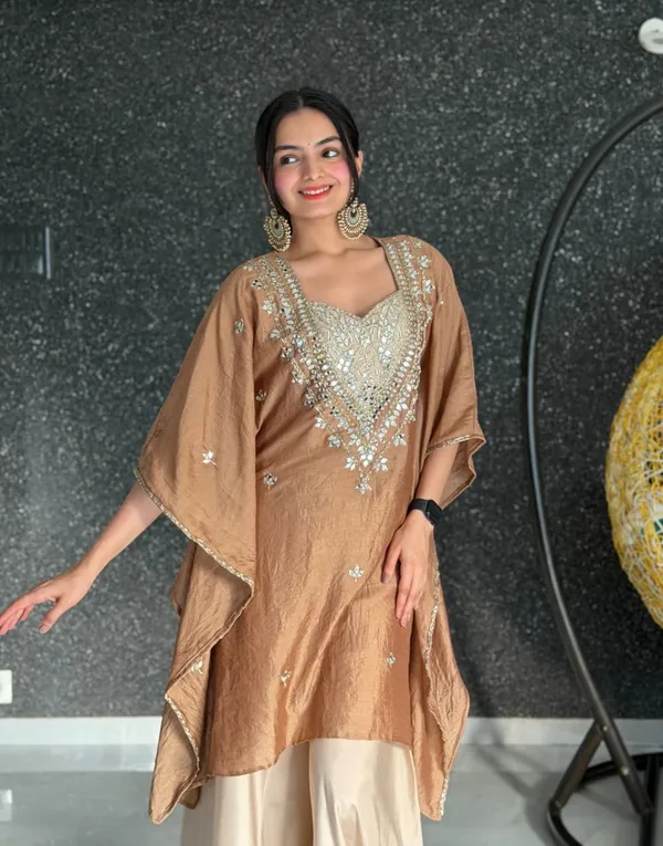 The_"Ethereal_Moss"_Kaftan_Set