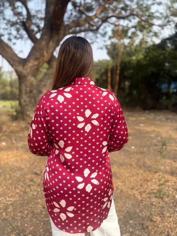 Maroon_Heritage_Ikat_Shirt