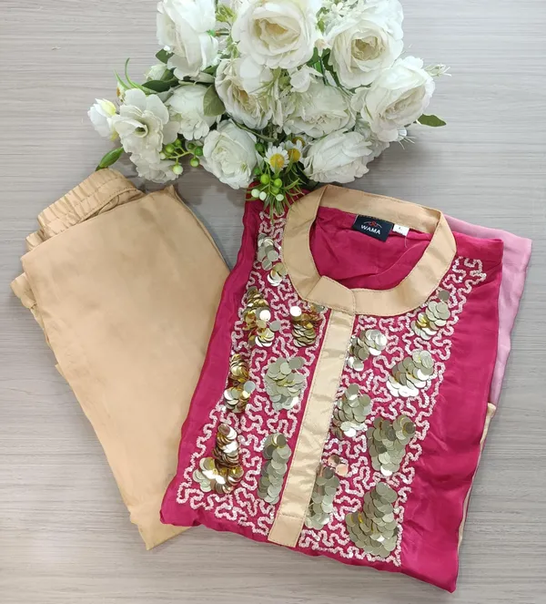 Dusty_Rose_Kaftan_set