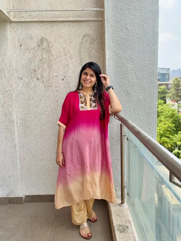 Dusty_Rose_Kaftan_set