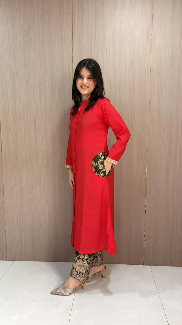 Ruby_Royale_Chanderi_Kurta_Set